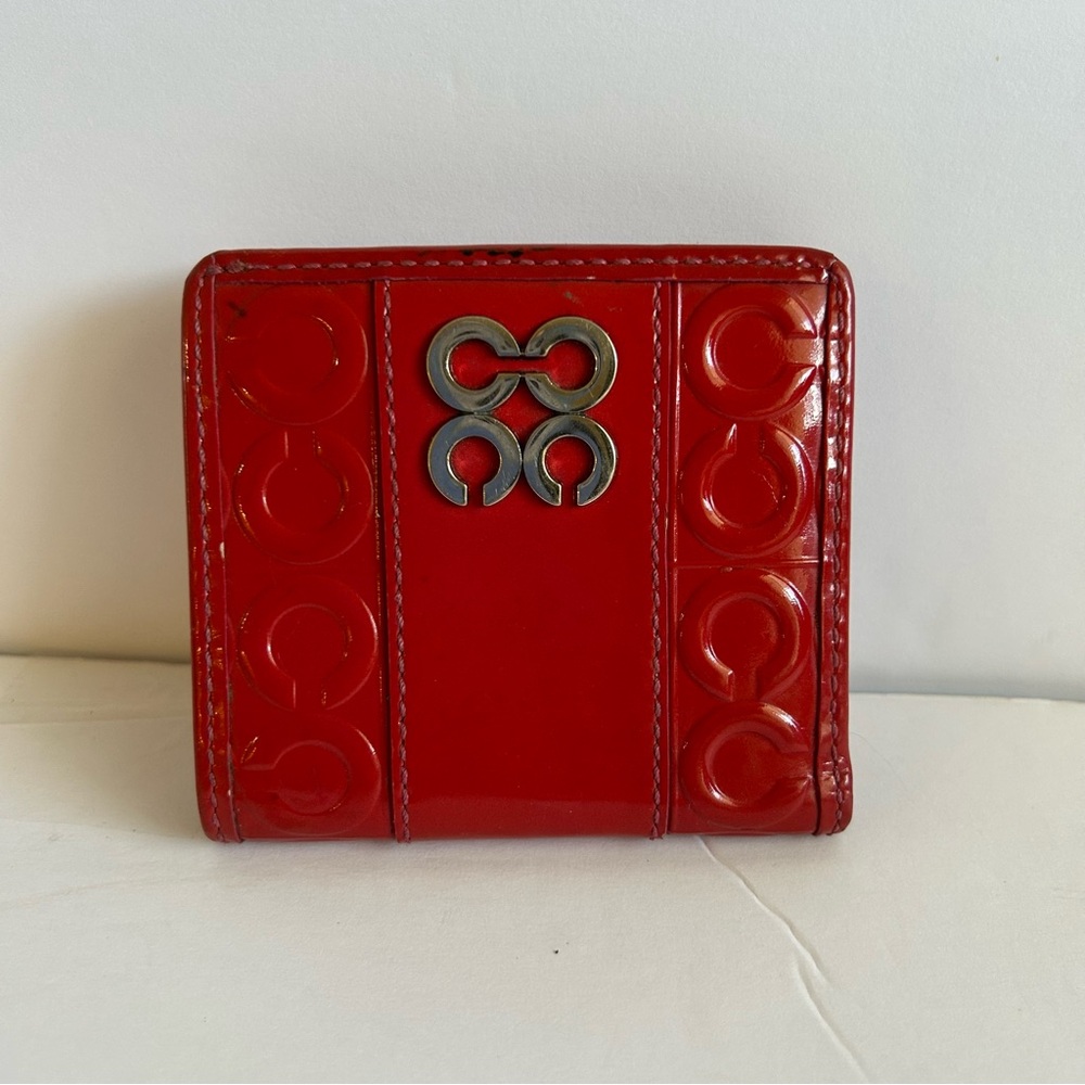Coach red Card Holder